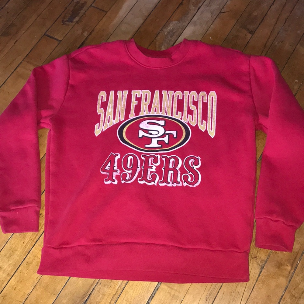 NFL San Francisco 49ers Red Sweatshirt